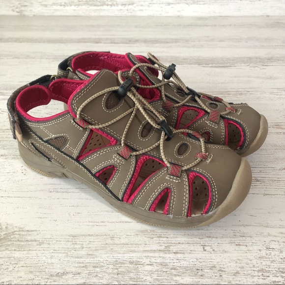 EDDIE BAUER Mary Leather Hiking Sandals 7 - Picture 2 of 12